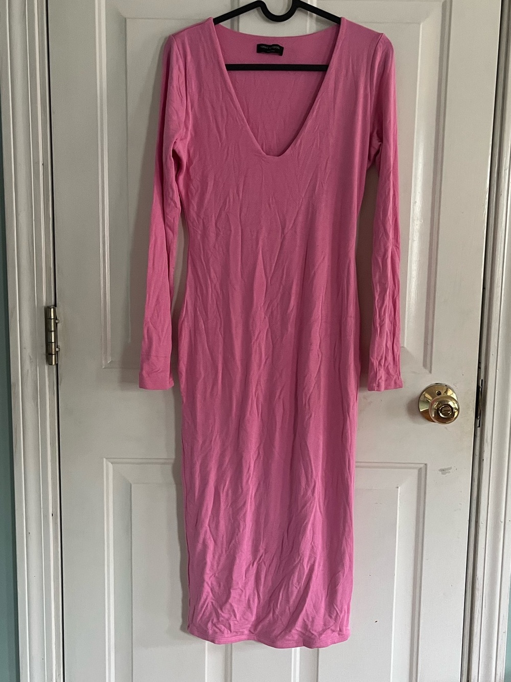 Naked Wardrobe Pink Bodycon Dress